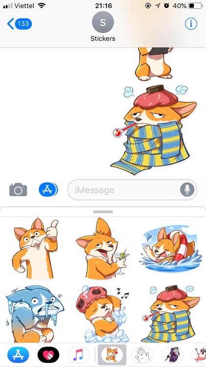 Bun Joe Pun Moji Funny Sticker