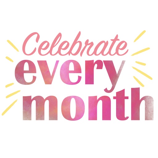 celebrate every month icon