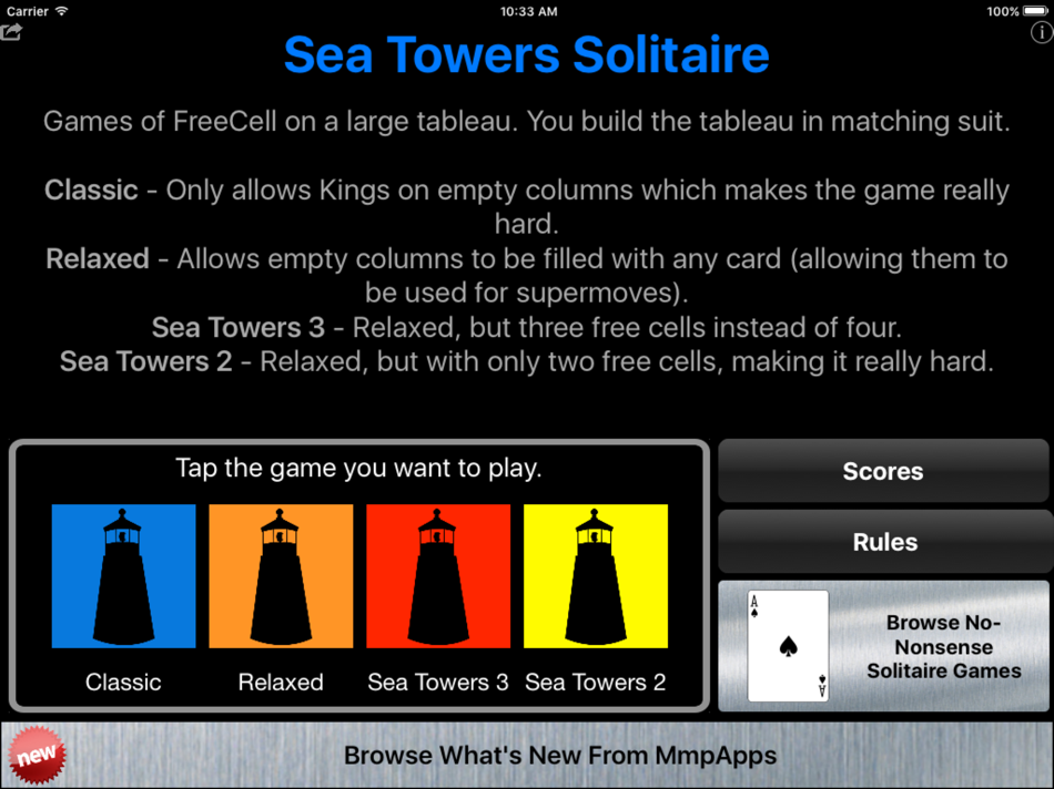 Sea Towers Solitaire - 1.4 - (iOS)