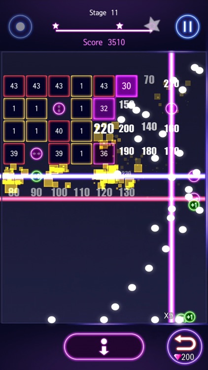 Bricks Breaker Hit - Glow Ball screenshot-3