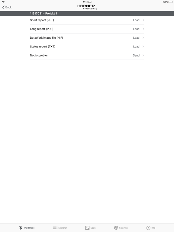 Screenshot #6 pour HÜRNER WeldTrace