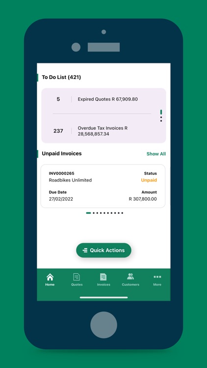 Sage Accounting Mobile