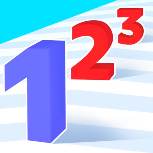 Number Master: Run and merge icon