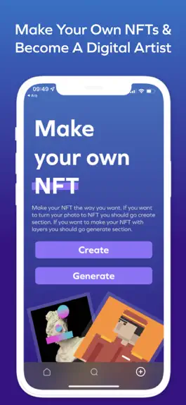 Game screenshot NFT Creator NFT Marketplace apk