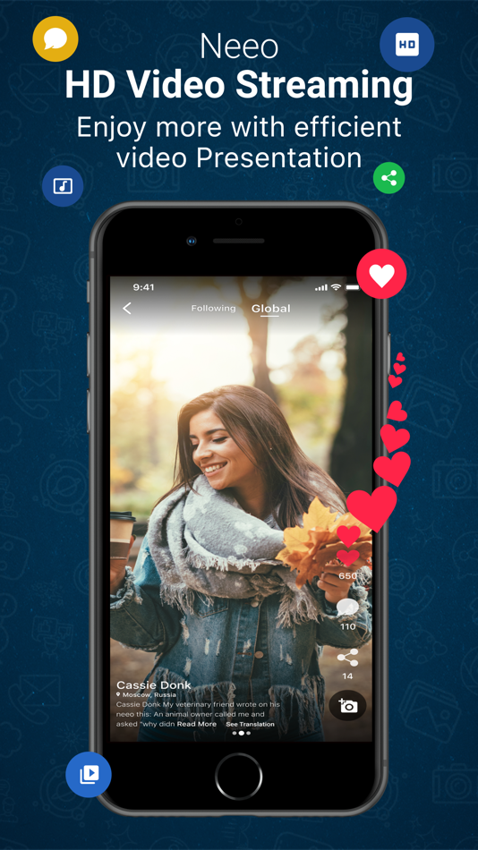 #4. Neeo Messenger with Translator (iOS) 由: POWERFULPAL, LTD