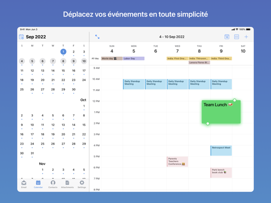 Screenshot #6 pour Zoho Mail - E-mail et calendri