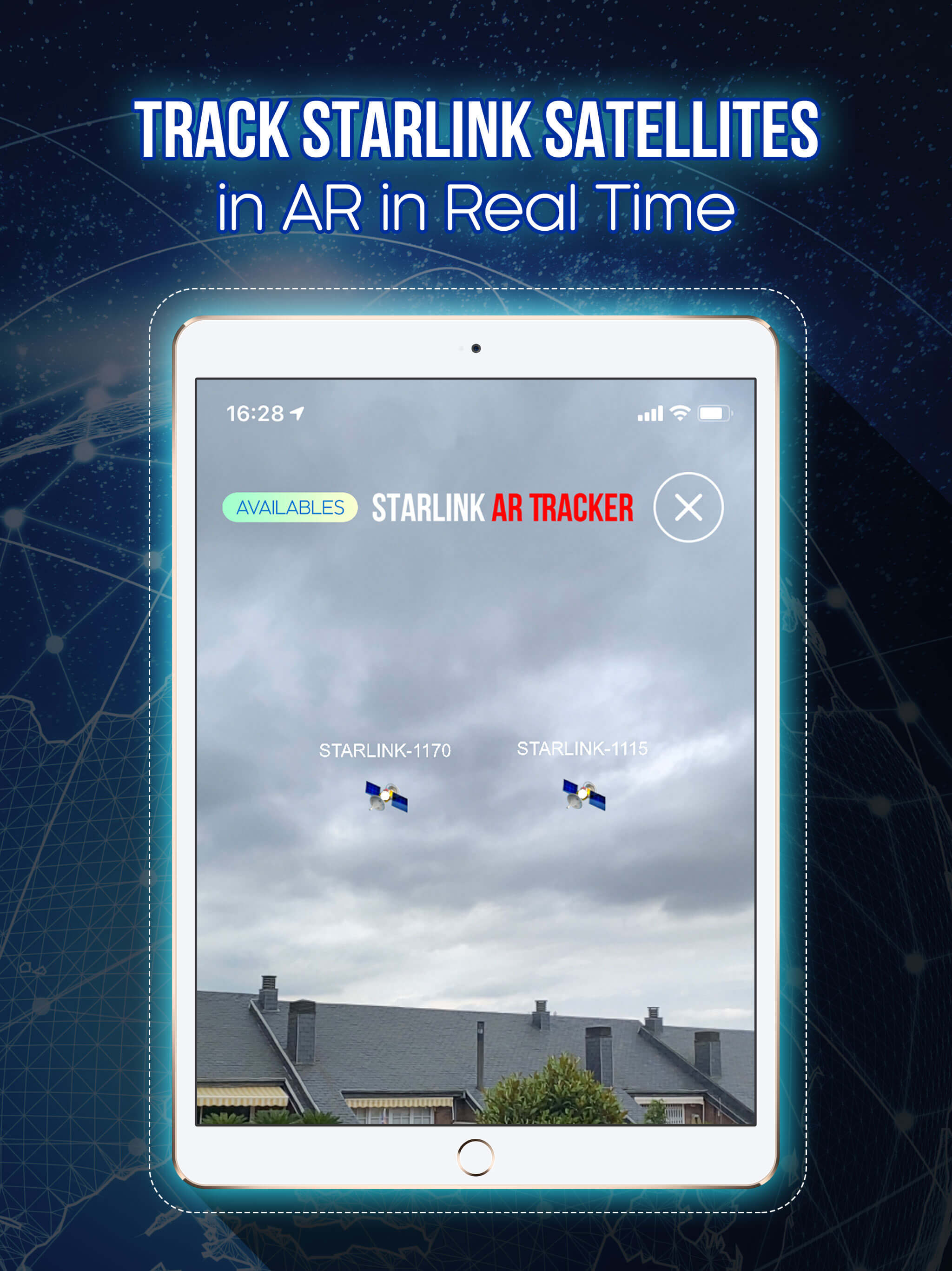 Starlink Satellite AR Tracker