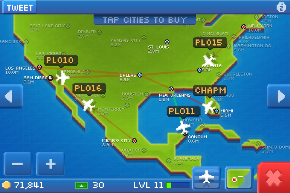 Pocket Planes: Airline Manager screenshot 2