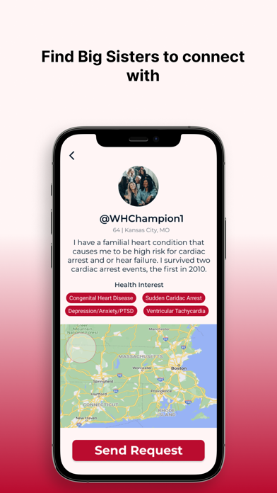 WomenHeart - Sistermatch Screenshot