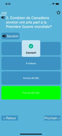 Game screenshot Test de citoyenneté canadienne hack