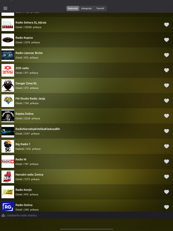 Screenshot #4 pour Radio Bosanski