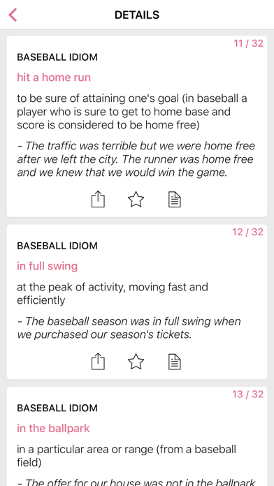 Sports Love idioms in English Screenshot