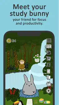 Study Bunny: Focus Timer iphone resimleri 1