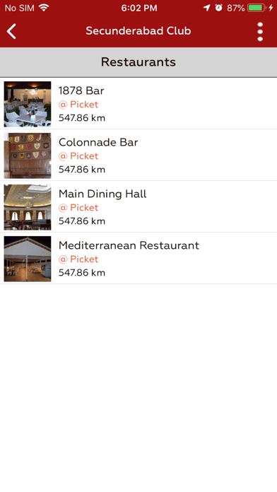 Secunderabad Club Screenshot