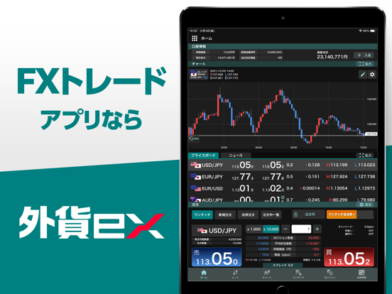 外貨ex - FX取引アプリのおすすめ画像1