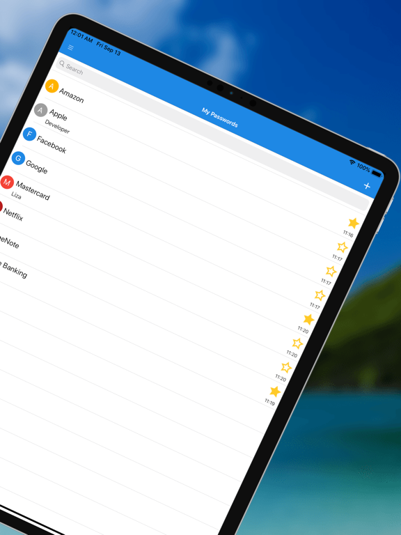 Screenshot #5 pour My Passwords Manager