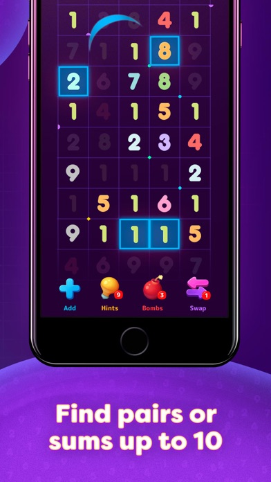 Numberzilla: Number Match Game Screenshot