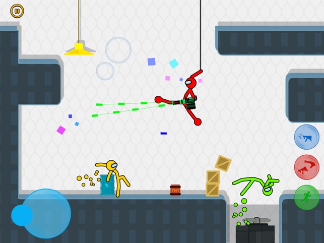 Stickman Fighter Infinity - Super Action Heroes - All Levels 1 - 9  (Android, iOS) 