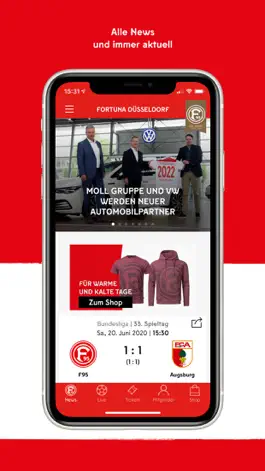 Game screenshot Fortuna Düsseldorf App mod apk