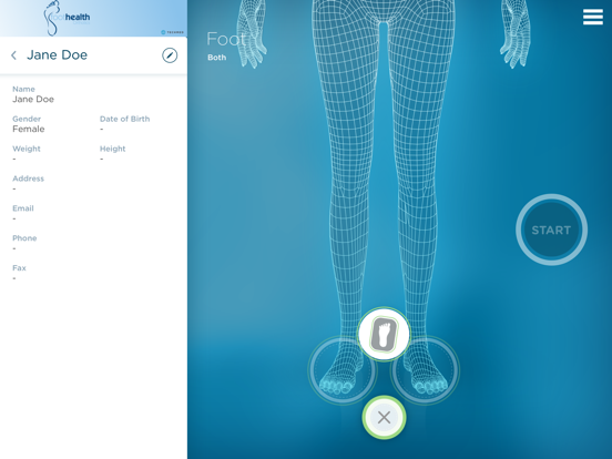 Foothealth 3D iPad screenshot