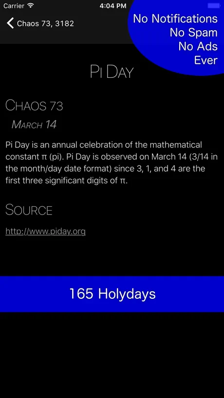 Chaos Clock
