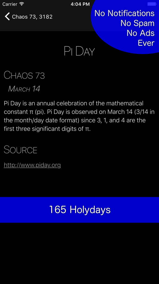 #4. Chaos Clock (iOS) 由: Special Treat, LLC