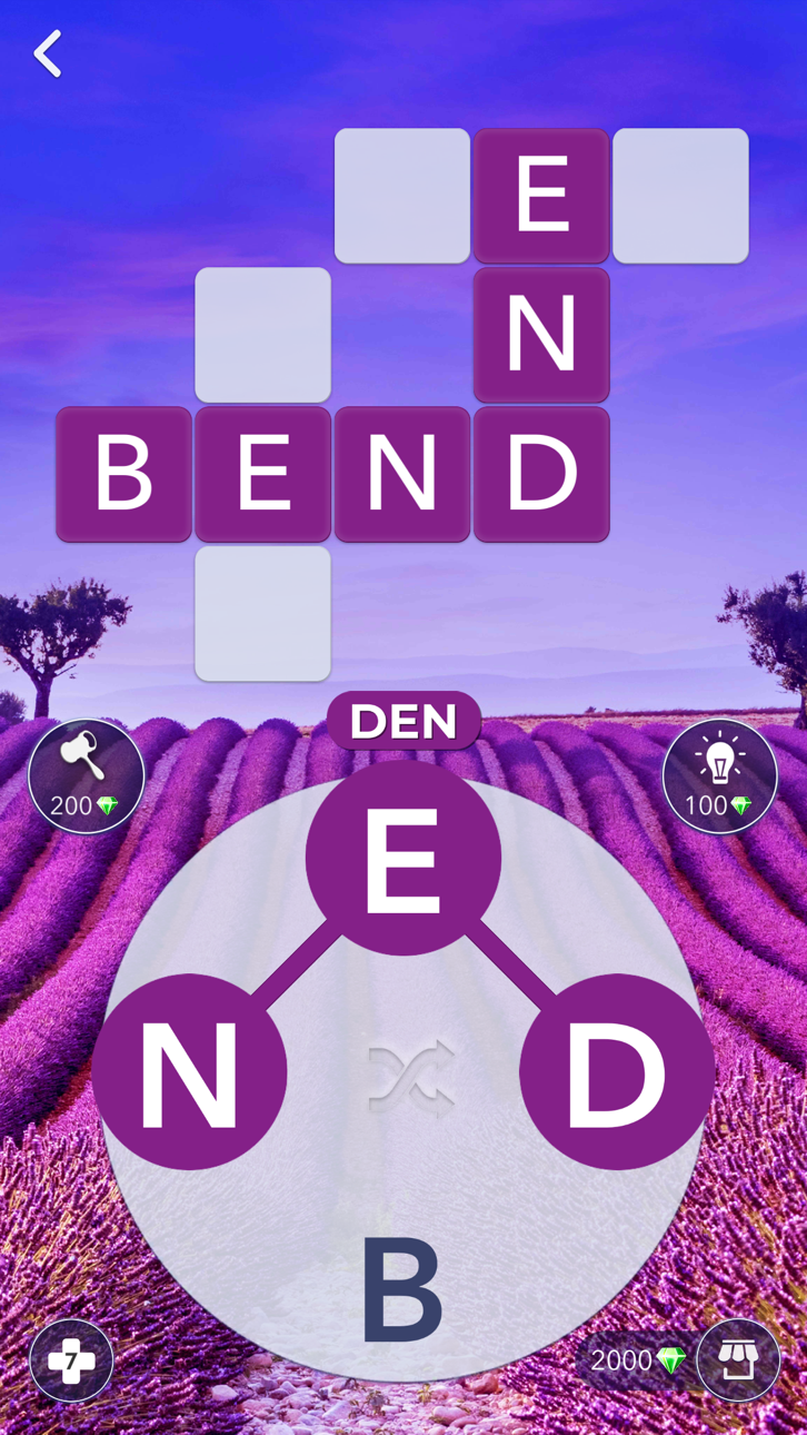 Words of Wonders: Crossword iOS Mod IPA screenshot 1 - iOS game interface