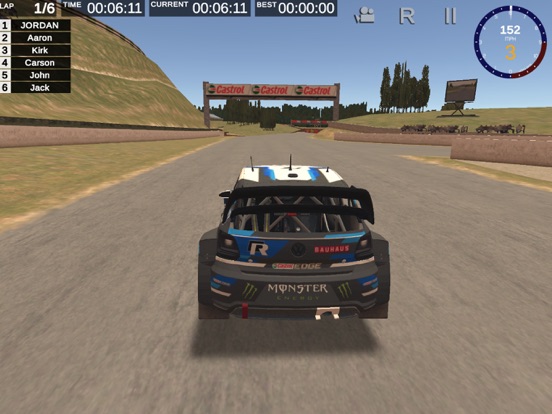 World Rally Cross - Rally Race iPad app afbeelding 6