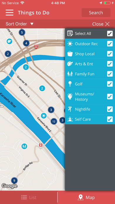 Visit Charleston WV Screenshot
