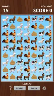 farm animal match 3 game iphone images 3