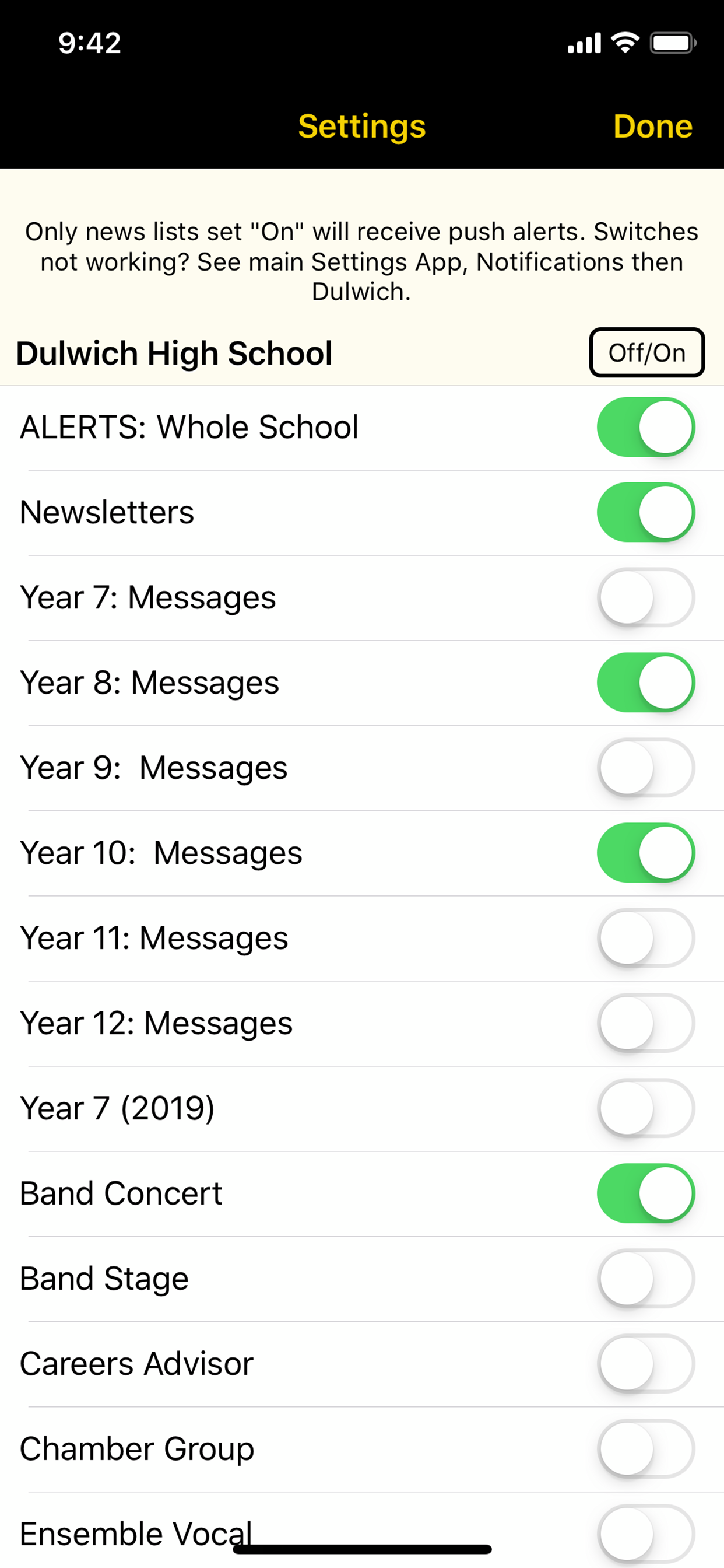 Dulwich High School screenshot 3
