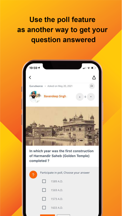 Sikh Wisdom: Sikh Q&A Platform Screenshot