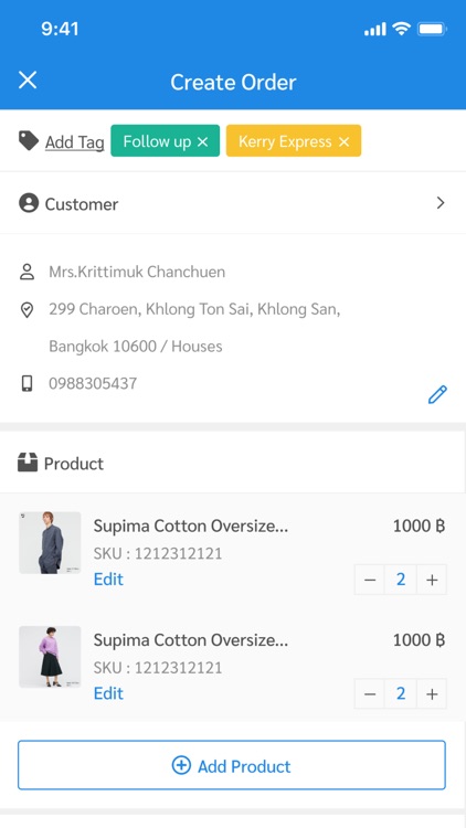 GOSAAS - Shipping manager