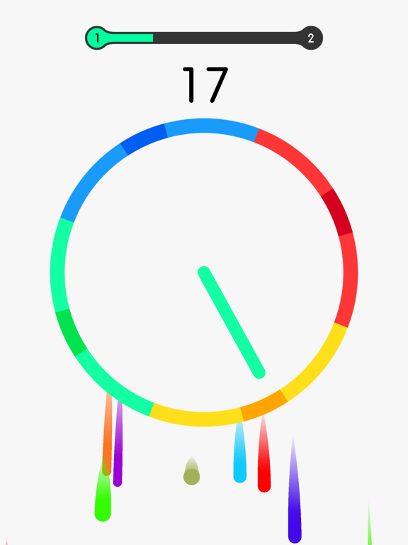 Color Glitch: Wheel Match iPad screenshot