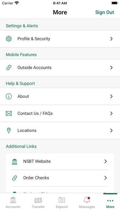North Side Bank & Trust Mobile Screenshot