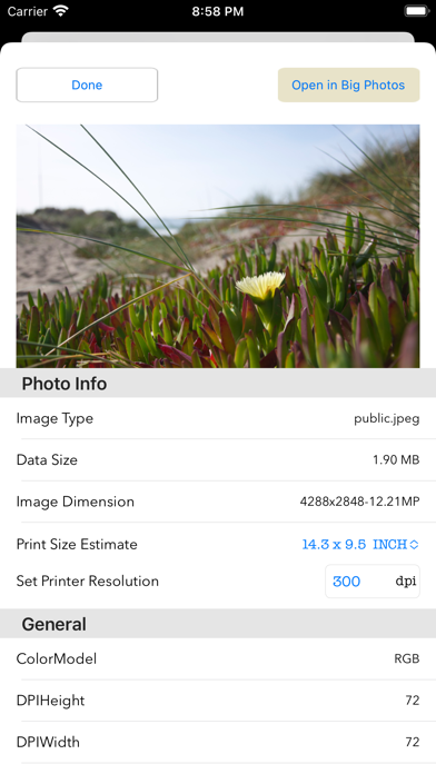 Big Photos Screenshot