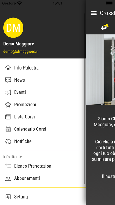CrossFit Lago Maggiore Screenshot 2 - AppWisp.com CrossFit Lago Maggiore Screenshot 2 - AppWisp.com