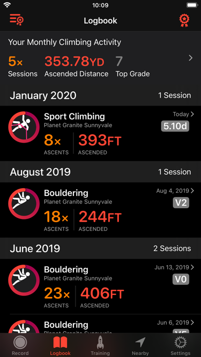 Redpoint: Bouldering & Climb Screenshot