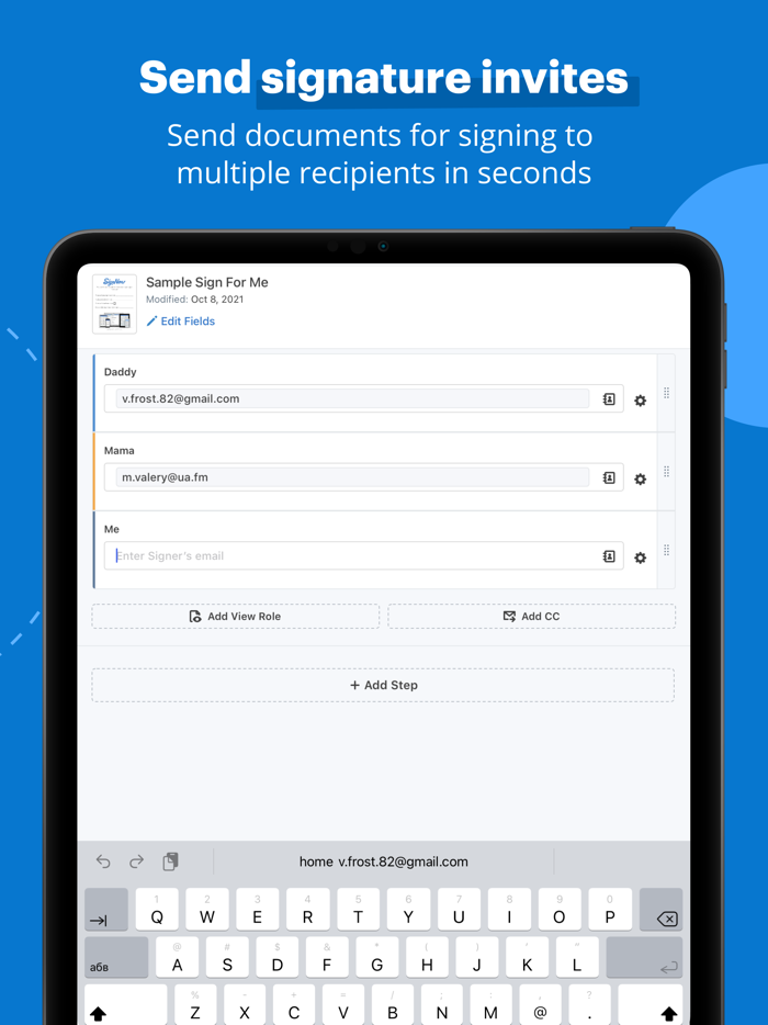 signNow e-Signature app