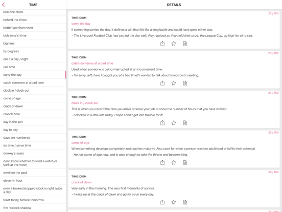 Screenshot #4 pour Body Time idioms in English