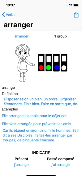 Game screenshot Conjugaison Française apk
