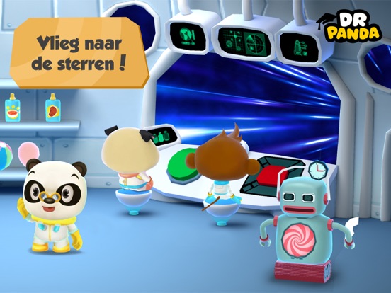 Dr. Panda in de Ruimte iPad app afbeelding 2