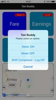 uk taxi buddy iphone screenshot 3