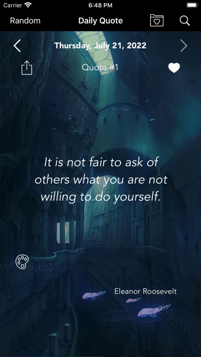 Screenshot #1 pour Think Positive - Daily Quotes
