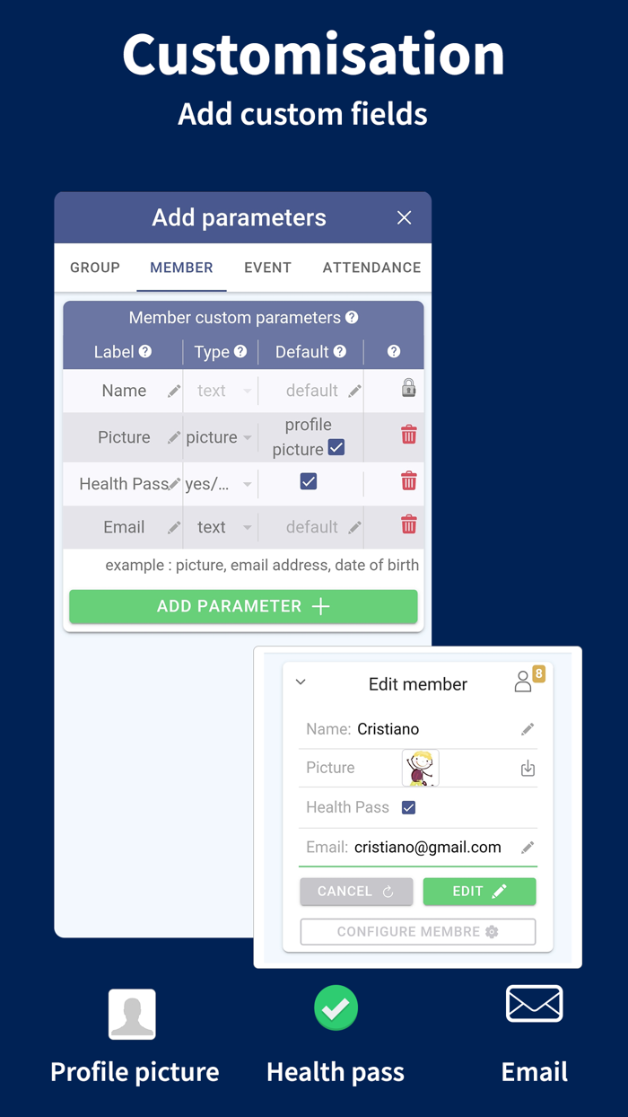 Attendy - Attendance register