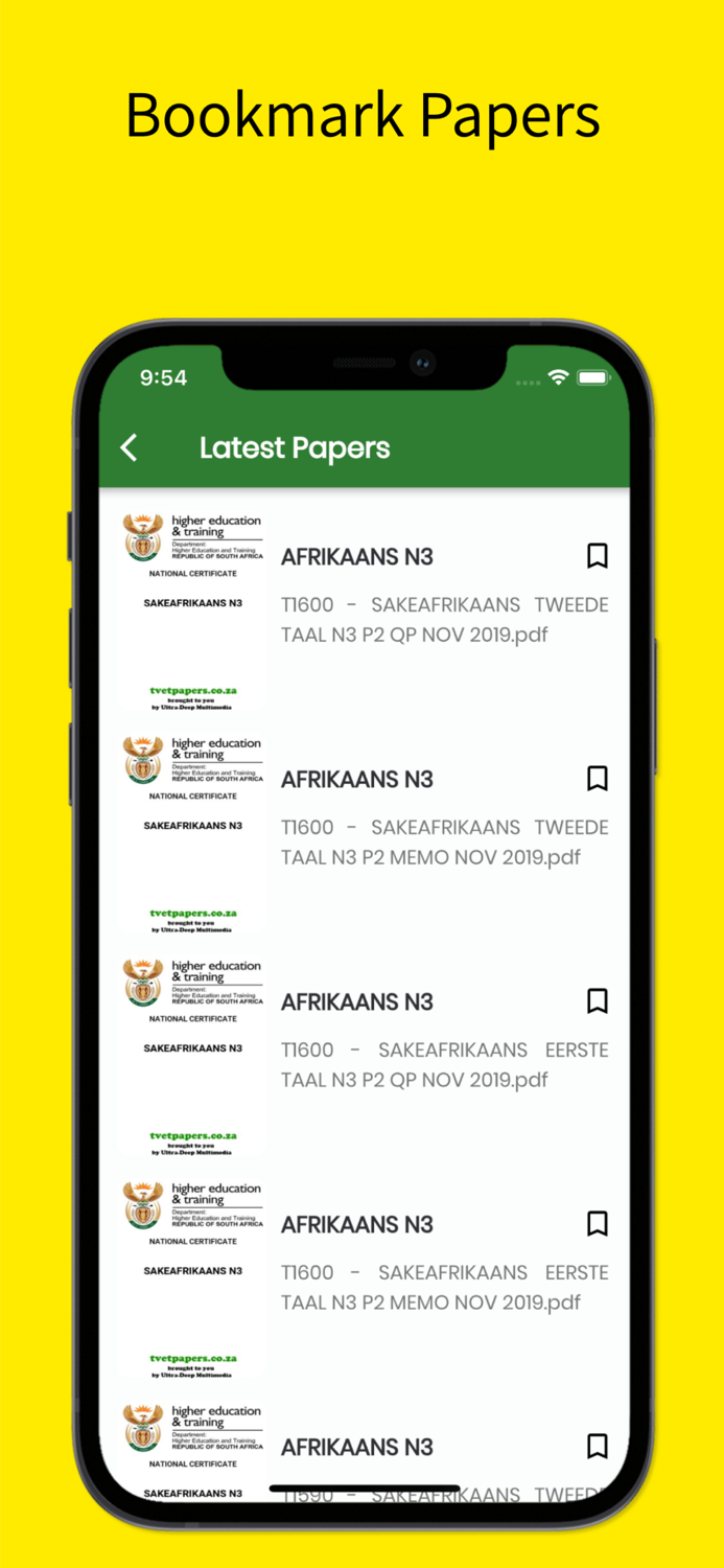 TVET Exam Papers NATED