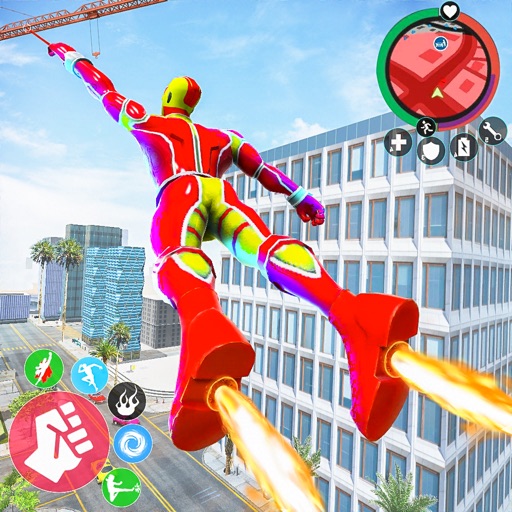 Spider Rope Hero-Real Fighting iOS App