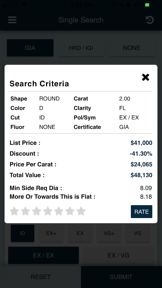 CARATRATE screenshot