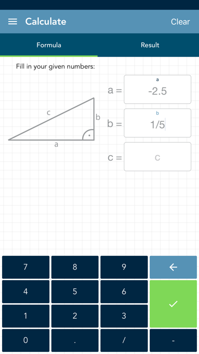 Solving Pythagoras Screenshot