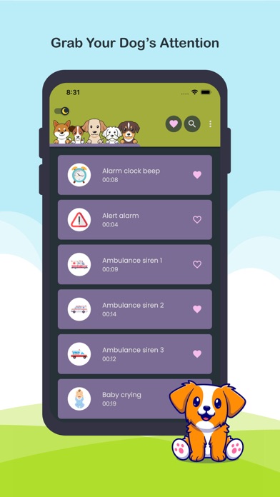 Sounds for Dogs Screenshot